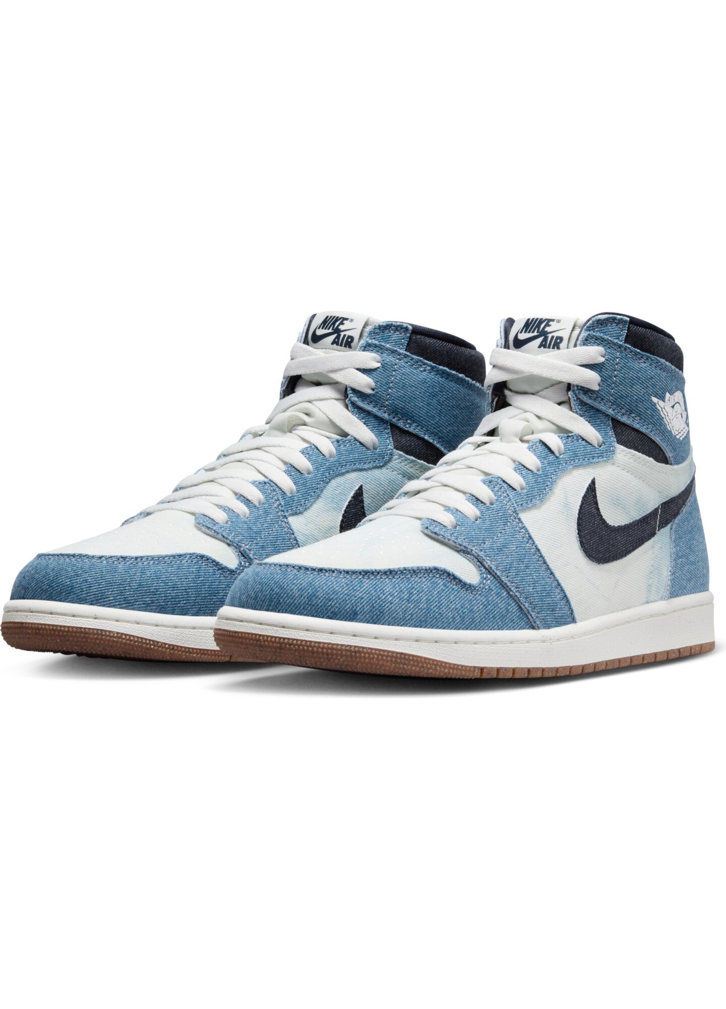 Pantofi sport, Nike, Air Jordan 1 Retro High OG Denim, Albastru