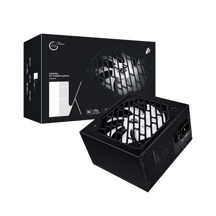 Sursa PC 1stPlayer® 600W, PFC activ, Hydraulic Bearing, PS-600FK, PFC activ