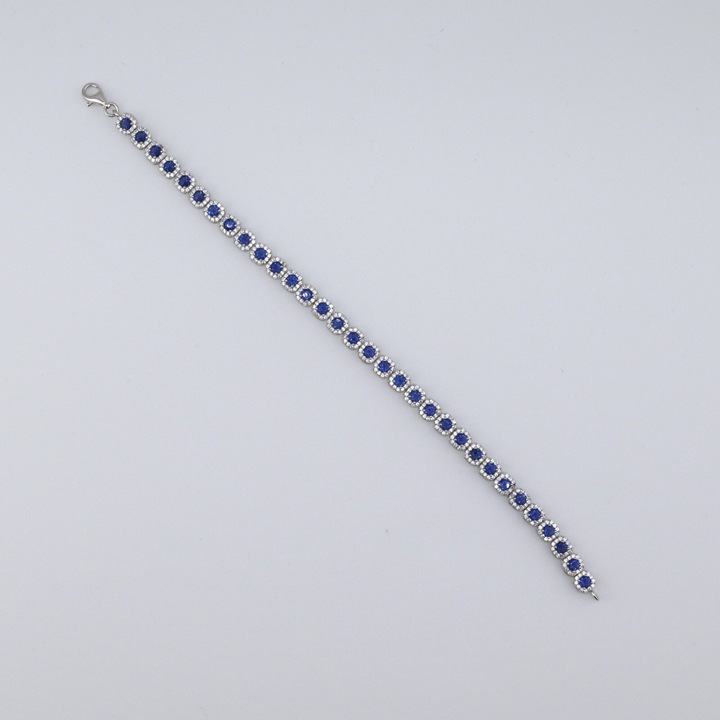 Bratara din argint cu zirconiu MODEL 24B01708