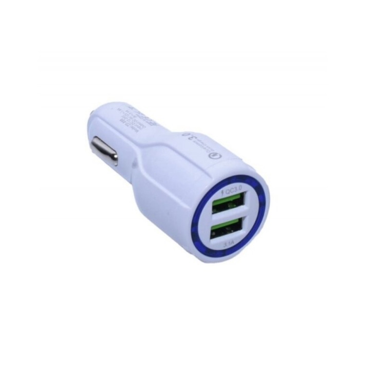 Incarcator Auto idealSTORE 2xUSB 3.1/3.0A 12-24V