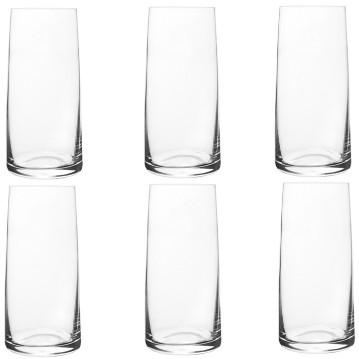 Set 6 pahare inalte LUCARIS MUSE 400ml LONG DRINK