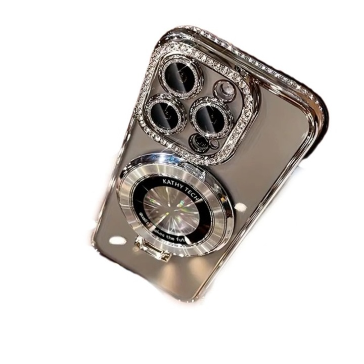 Telefontok iPhone 15 pro-hoz, luxus, átlátszó és ütésálló