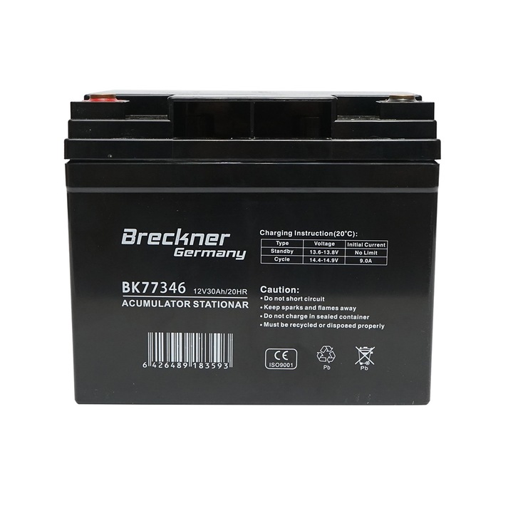 Acumulator 12V, 30Ah, 20HR Breckner Germany