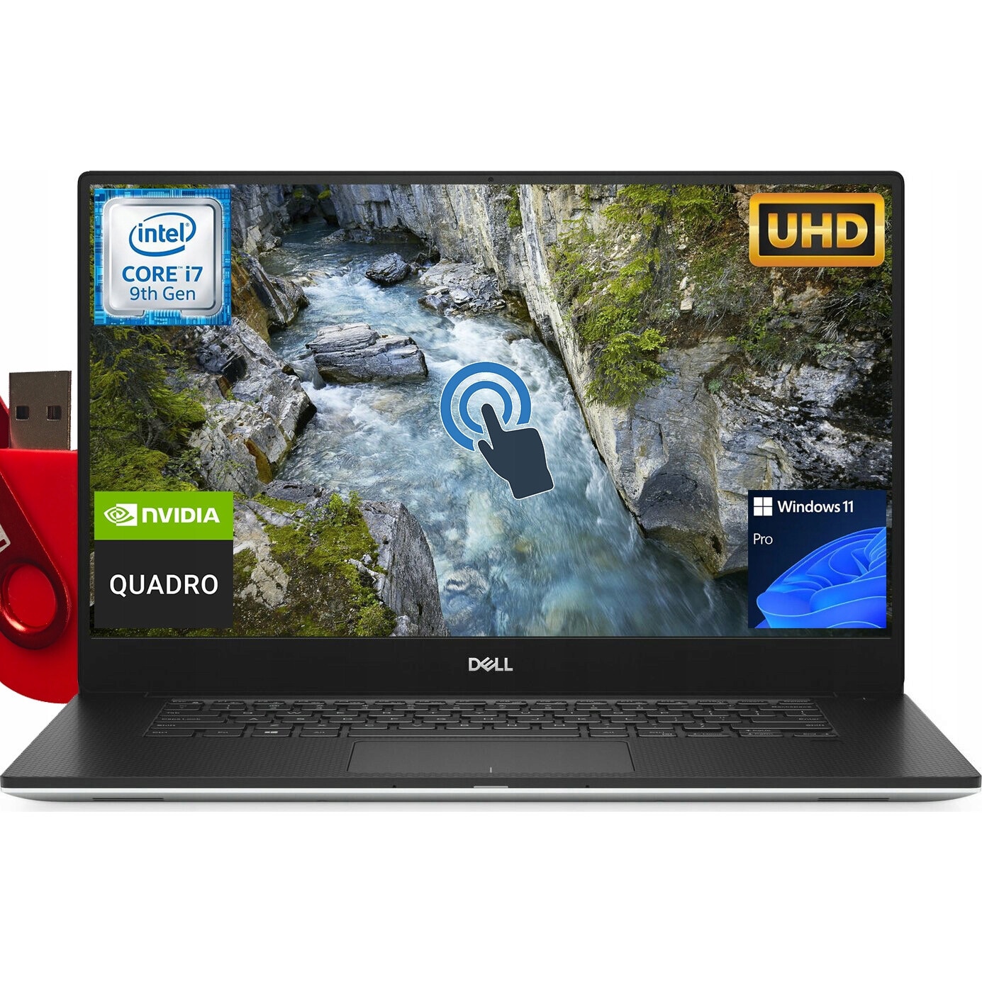 Laptop Dell Precision 5540, i7-9750H, 16GB RAM, 2TB SSD, 15,6