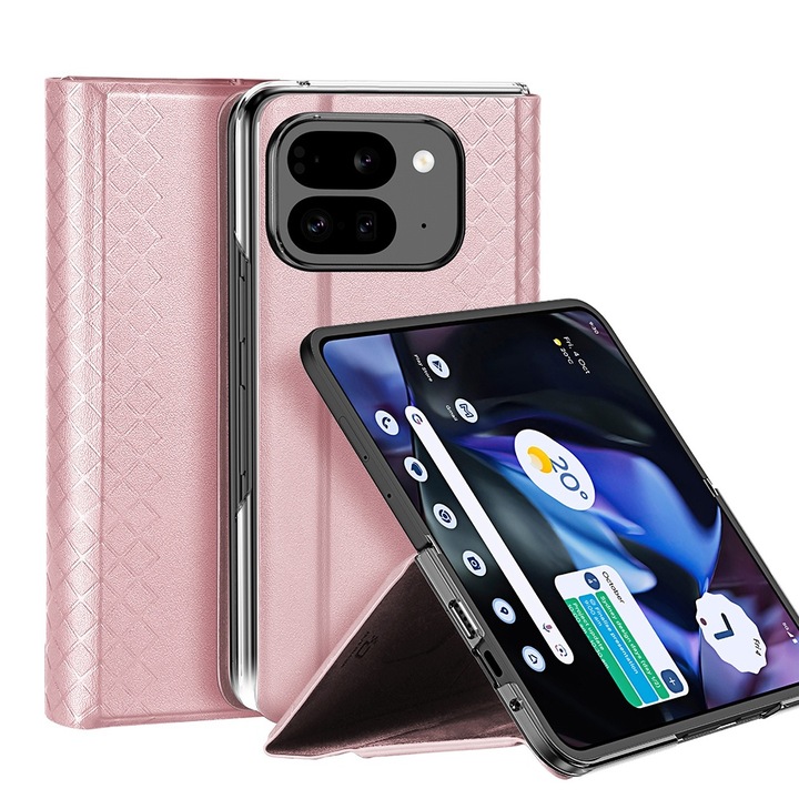 Калъф за Google Pixel 9 Pro Fold - Dux Ducis Bril - Розов