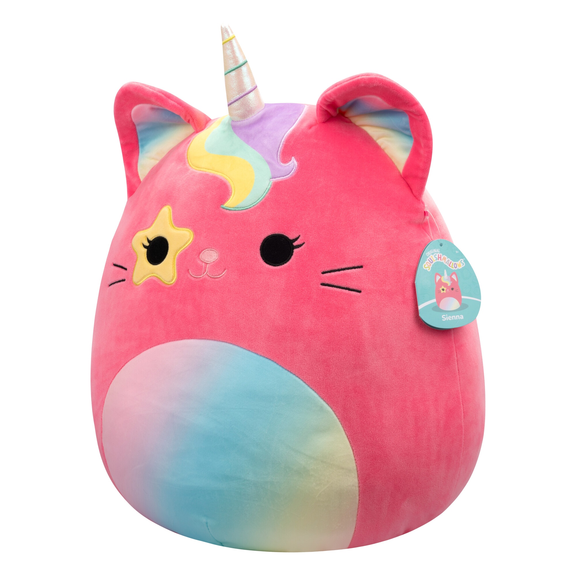 Jucarie de plus Squishmallows Squad 20 - Sienna, 35 cm