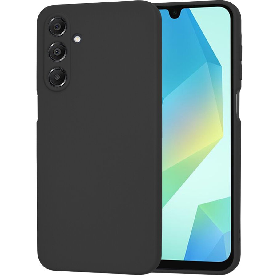 Husa pentru Samsung Galaxy A16 5G A166 / A16 4G A165, Techsuit, SoftFlex, Neagra