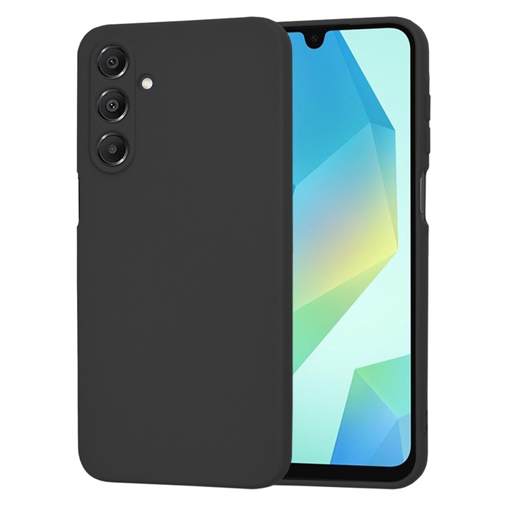 Samsung Galaxy A16 4G / A16 5G tok - Techsuit SoftFlex - fekete