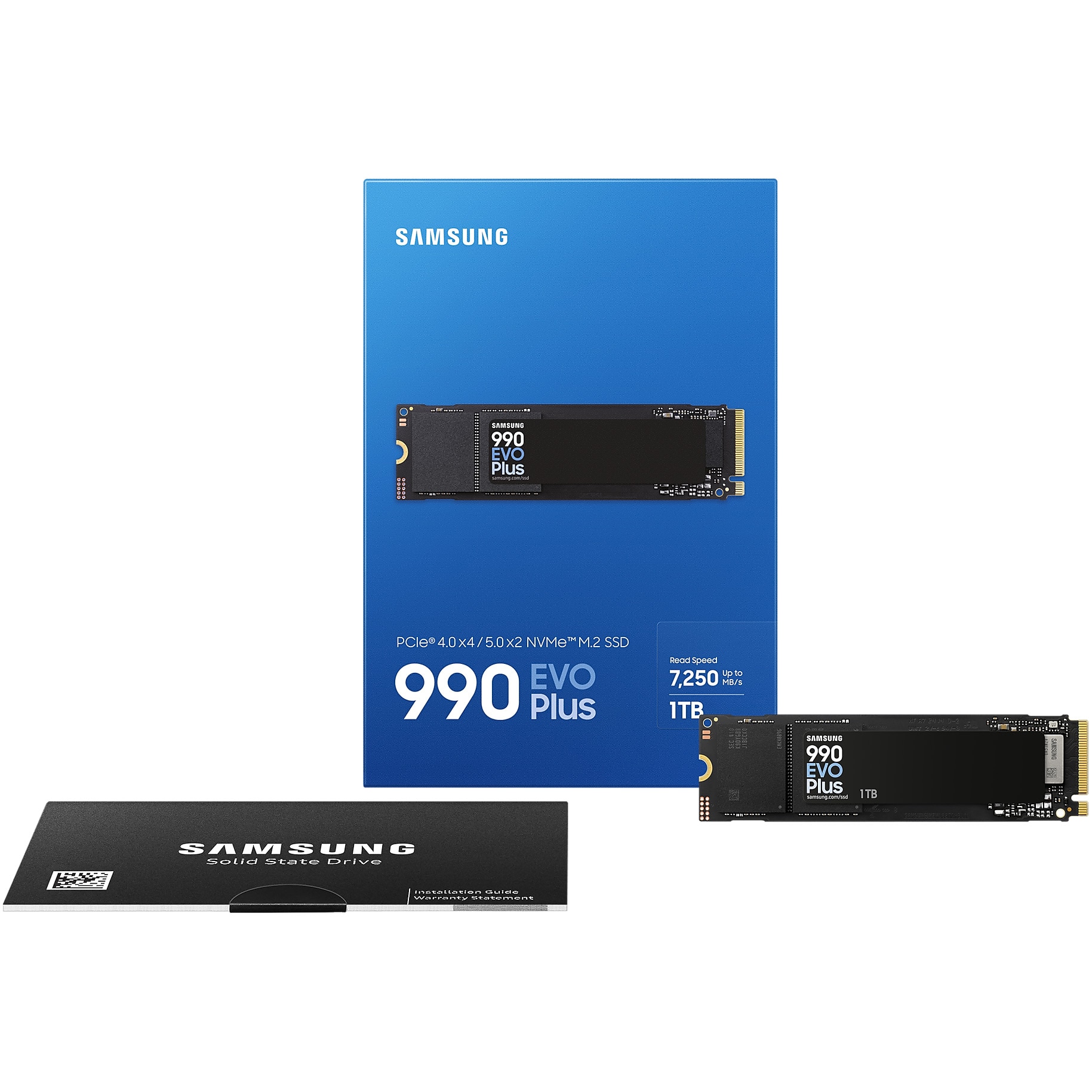 Solid-State Drive (SSD) Samsung 990 EVO Plus PCIe 4.0 NVMe M.2 1TB