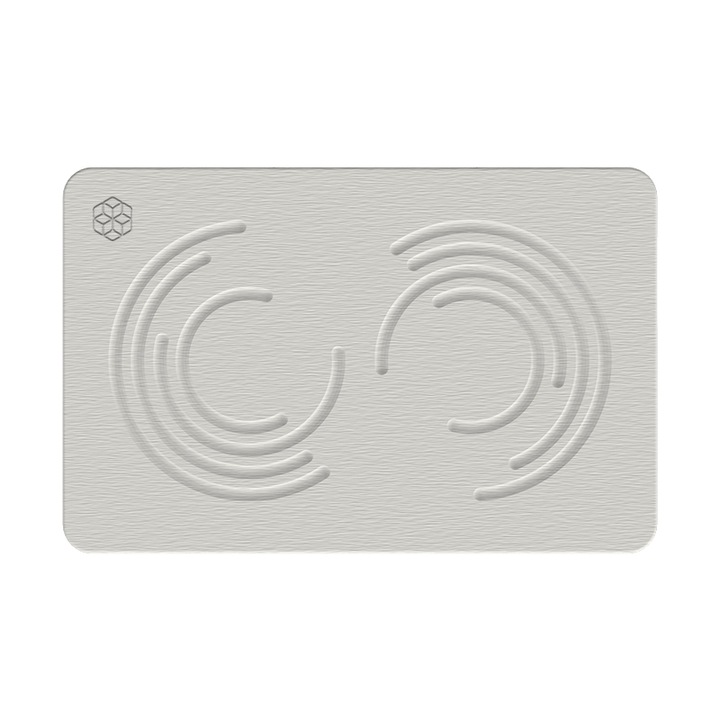 Постелка за баня от диатомит, супер абсорбираща, екологична, напълно естествена, лесна за почистване, 40x60 см, почти бяла