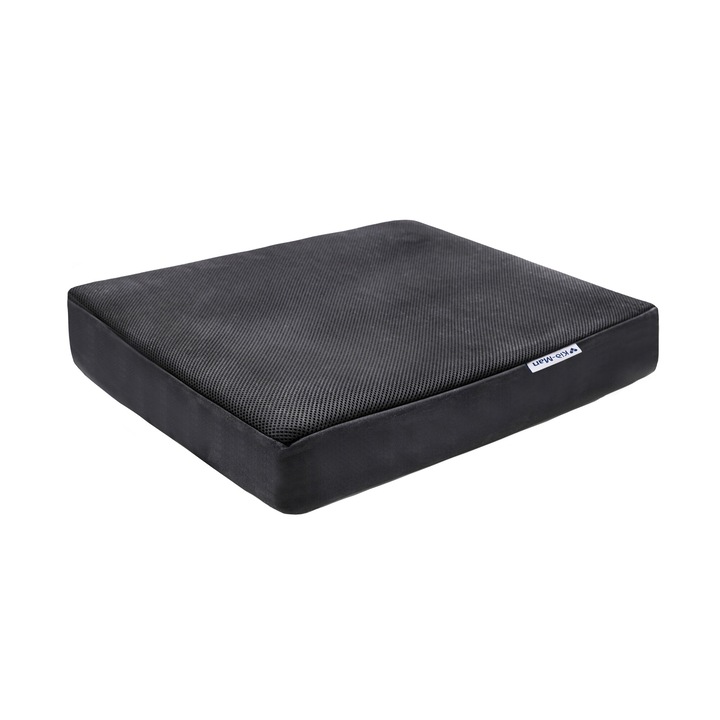 Perna antiescara din spuma Kid Man pentru scaun cu rotile in husa 3D, dimensiuni 41x41x5 cm