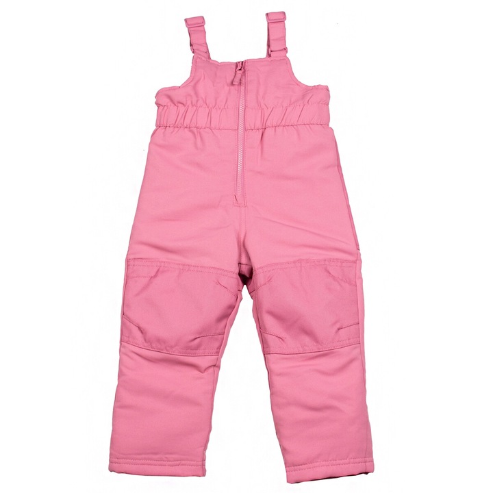 Salopete de iarna pentru copii impermeabil picioare alungite, Roz