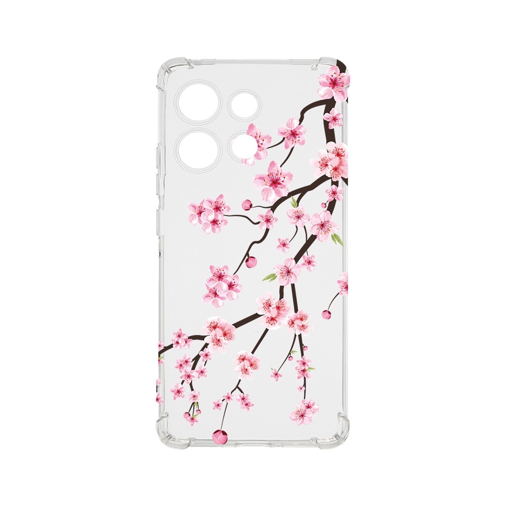 Husa pentru Motorola Edge 50 Neo, BestCase® Anti Shock 1.5MM, Japan Cherry tree, Rezistenta La Socuri, Protectie camera, ecran si colturi, AS 1475