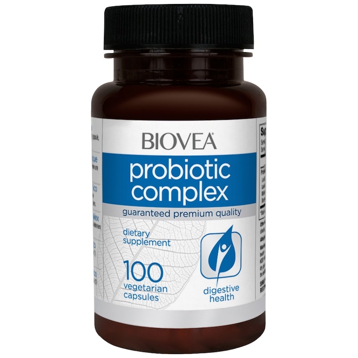 Хранителна добавка BIOVEA Probiotic Complex, 100 капсули