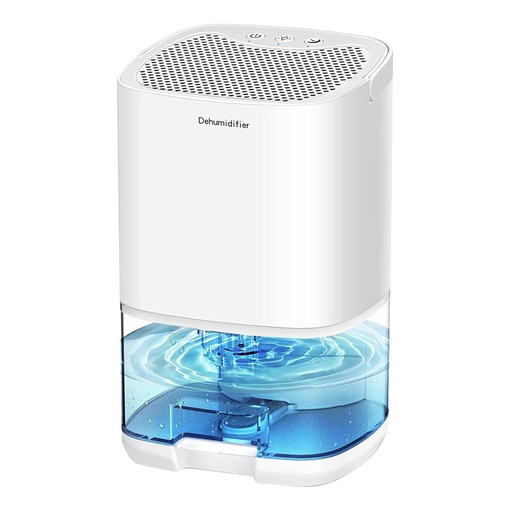 Wacorresi párátlanító és tisztító, ruhaszárító, időzítő, csendes, légtisztítás, párátlanítás gyengéd hangzással, beépített hétszínű fény, ABS anyag, LED kijelző, nyomós víztartály, fehér