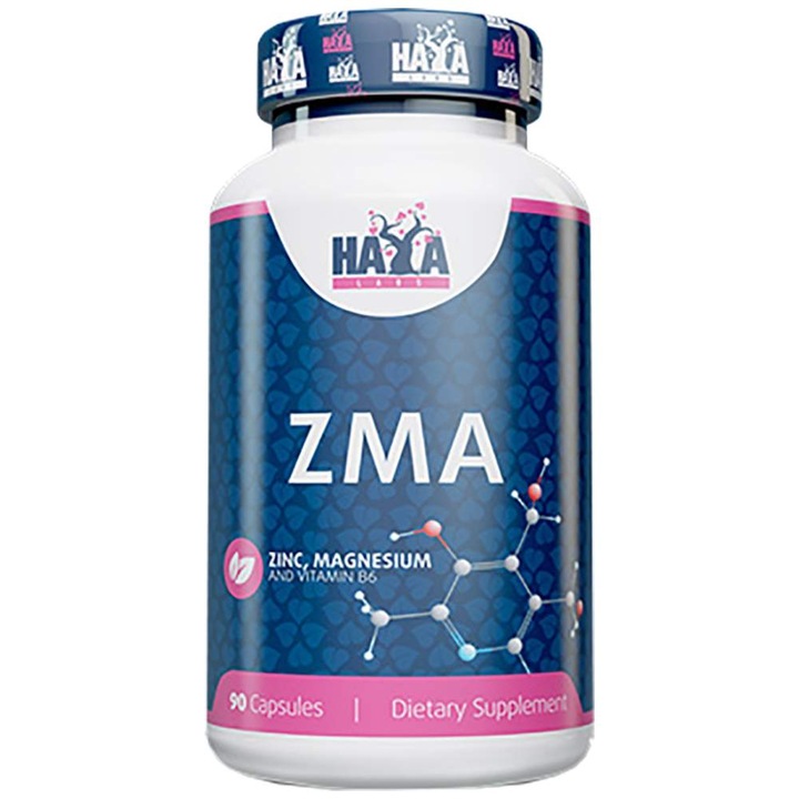Хранителна добавка HAYA Labs ZMA, 90 капсули