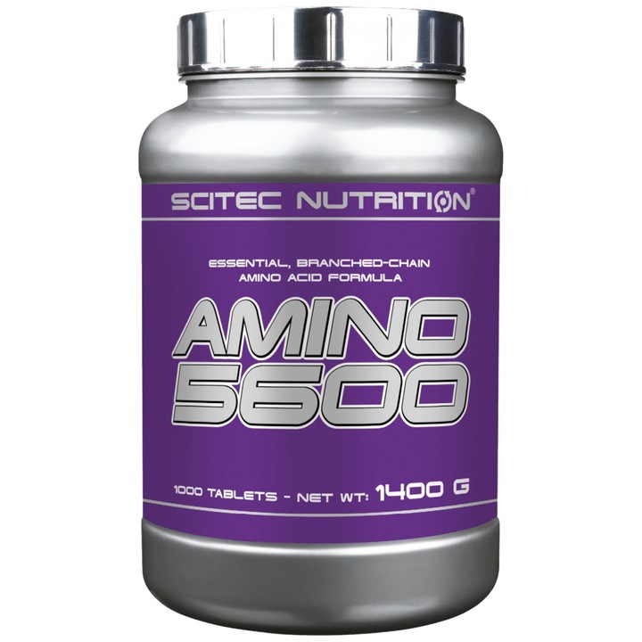 Хранителна добавка SCITEC Nutrition Amino 5600, 1000 Таблетки