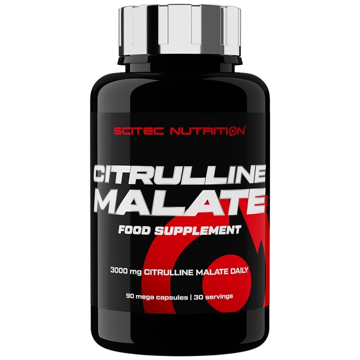 Supliment alimentar SCITEC Nutrition Citruline Malate, 90 capsule