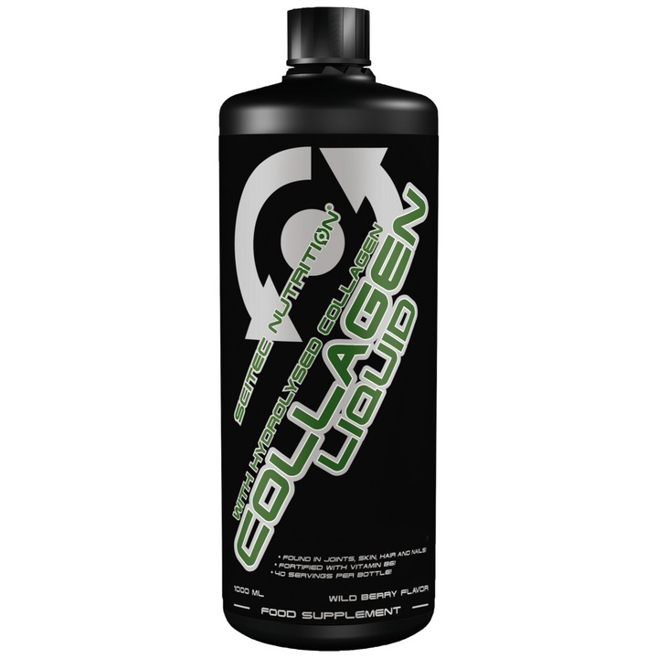 Supliment alimentar SCITEC Nutrition Colagen Lichid, Fructe de Padure, 1000 ml