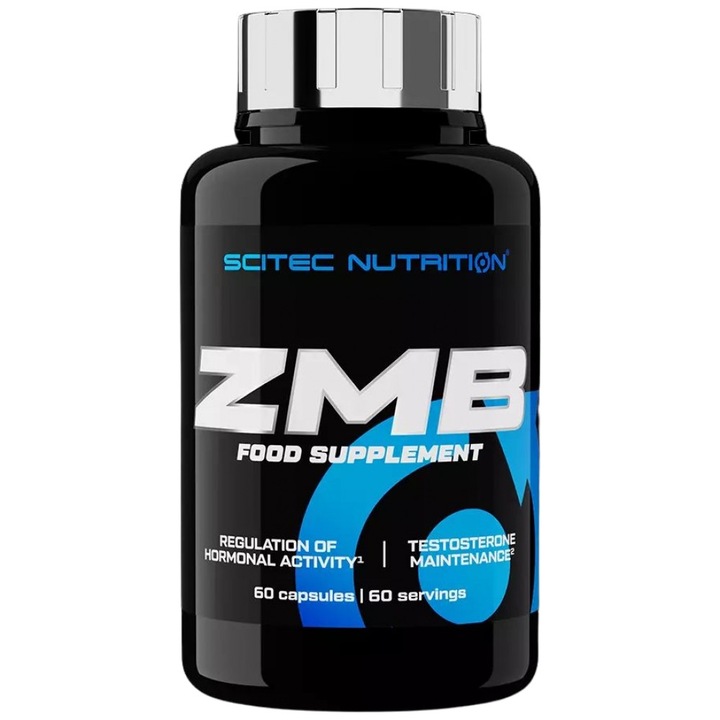 Хранителна добавка SCITEC Nutrition ZMA ZMB, 60 капсули