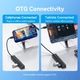 VENTION USB C HUB 5 в 1, 2 x USB 3.2 Gen 2 Type-C/2 x USB 3.2 Gen 2 Type-A/USB C, 10Gbps, 0.15m, Черен