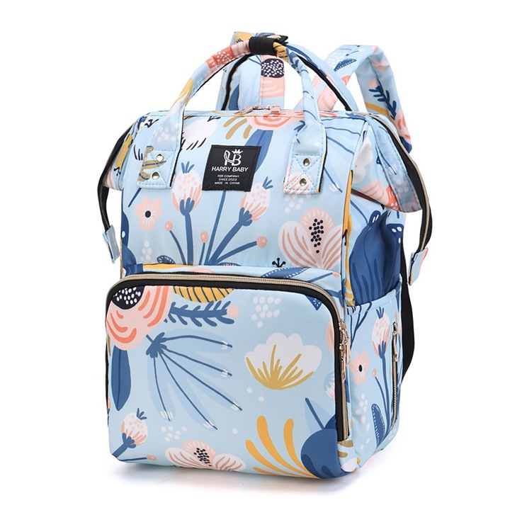 Táska / hátizsák, CloudCradle, anyáknak, gyerekeknek és babáknak, többfunkciós kézitáska,, kék