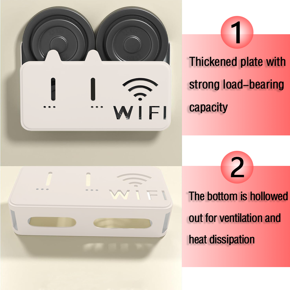 Raft Suport Router Wireless, pentru mascare fire si echipament WI-FI ...