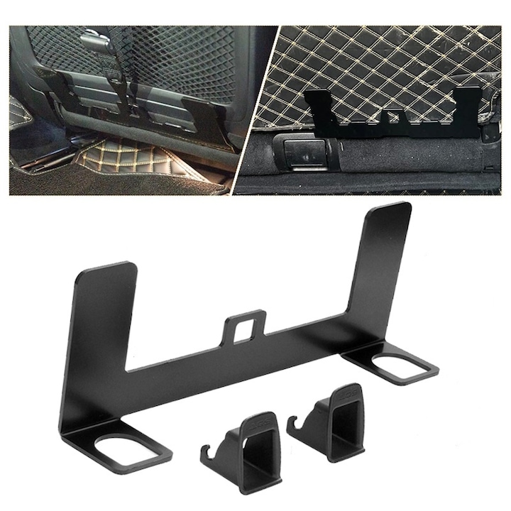 Конектор за детско столче за кола ISOFIX интерфейс монтажна скоба ISOFIXx модификация за монтаж, универсален, черен