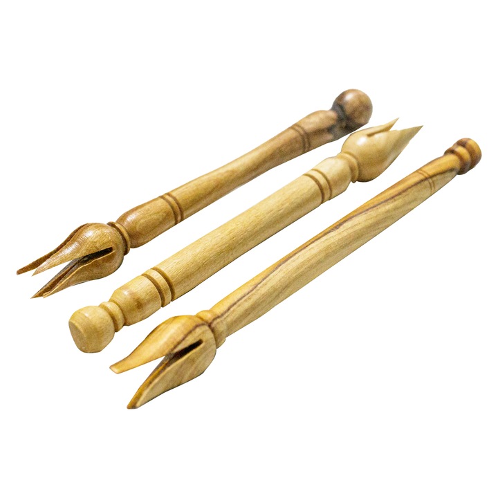 Lingura pentru masline din lemn de maslin