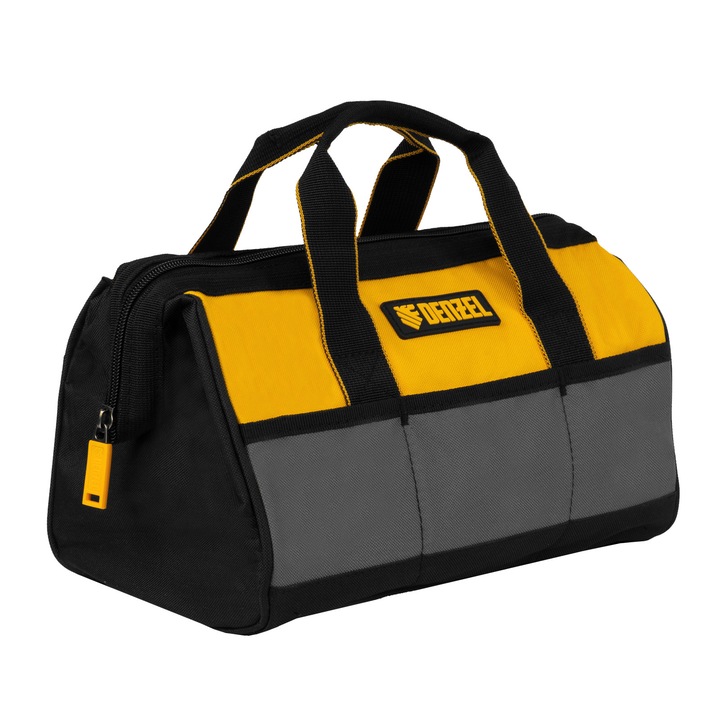 Denzel szerszámtáska, 305x190x195 mm, 14 zseb