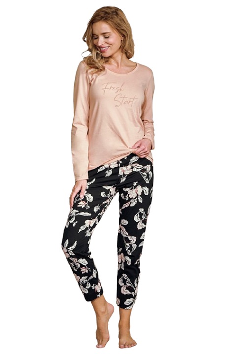 Pijamale dama Taro, model Katie, bumbac