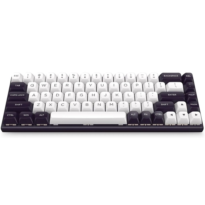 Геймърска клавиатура Redragon K701, Черен/бял, USB