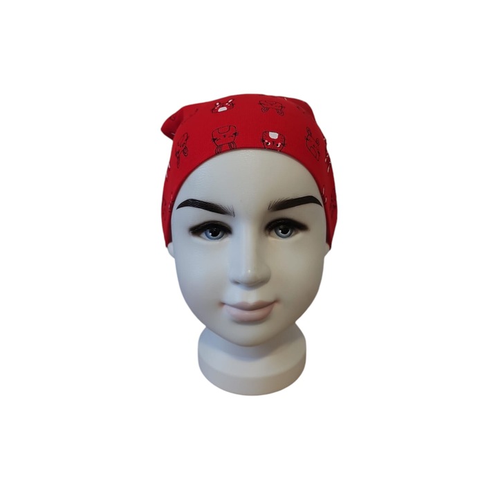 Caciula Pentru Copii, Colen, Toamna, Model Bunny, Bumbac, Lila