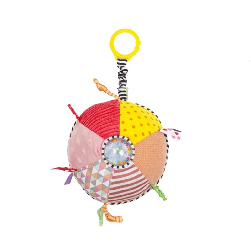 Jucarie minge zornaitoare Baby Mix TE8916-15, Multicolor 0-3 luni