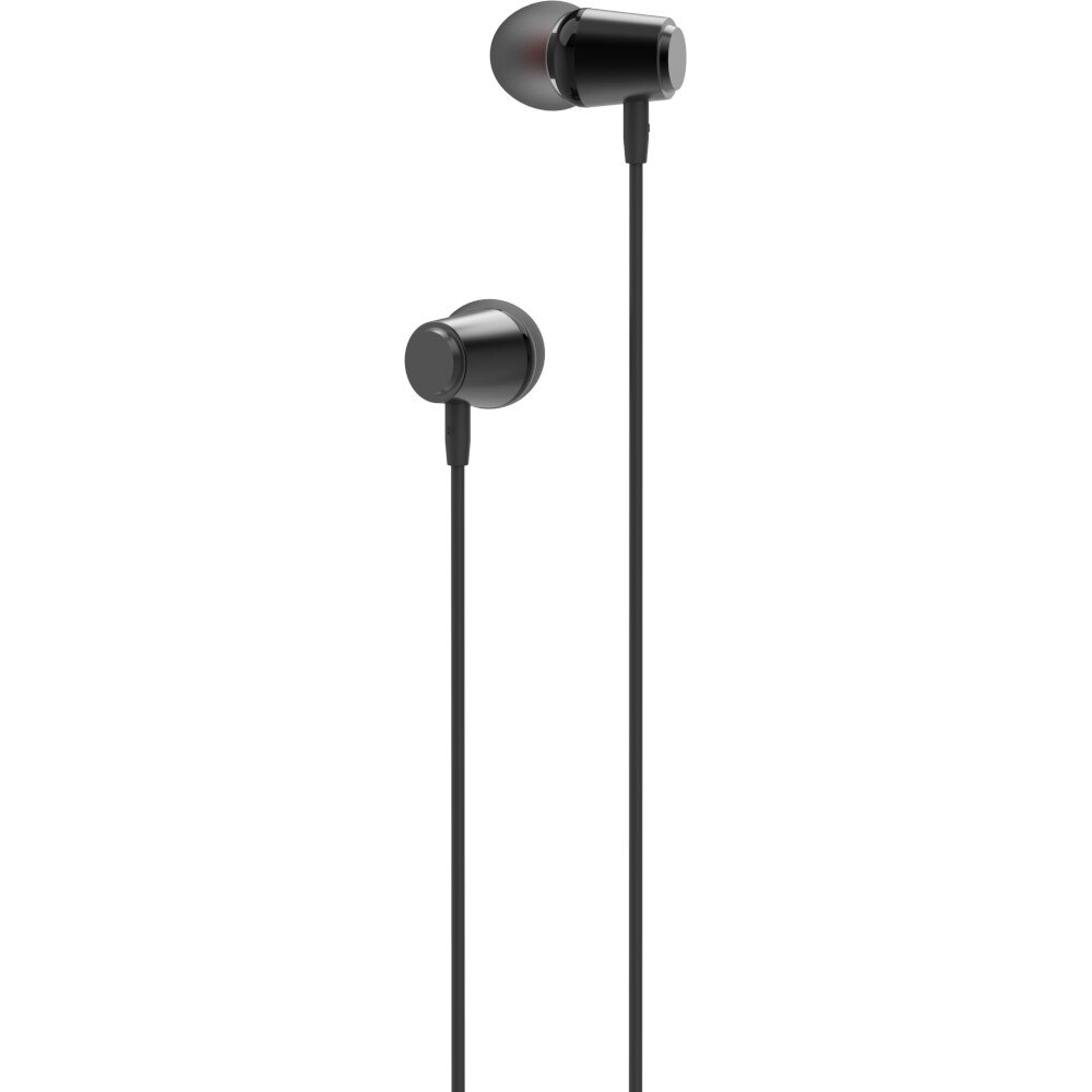 Casti in ear cu fir Vision Touch, jack 3.5, microfon, 16 ohm, negru, VT-A-HP01