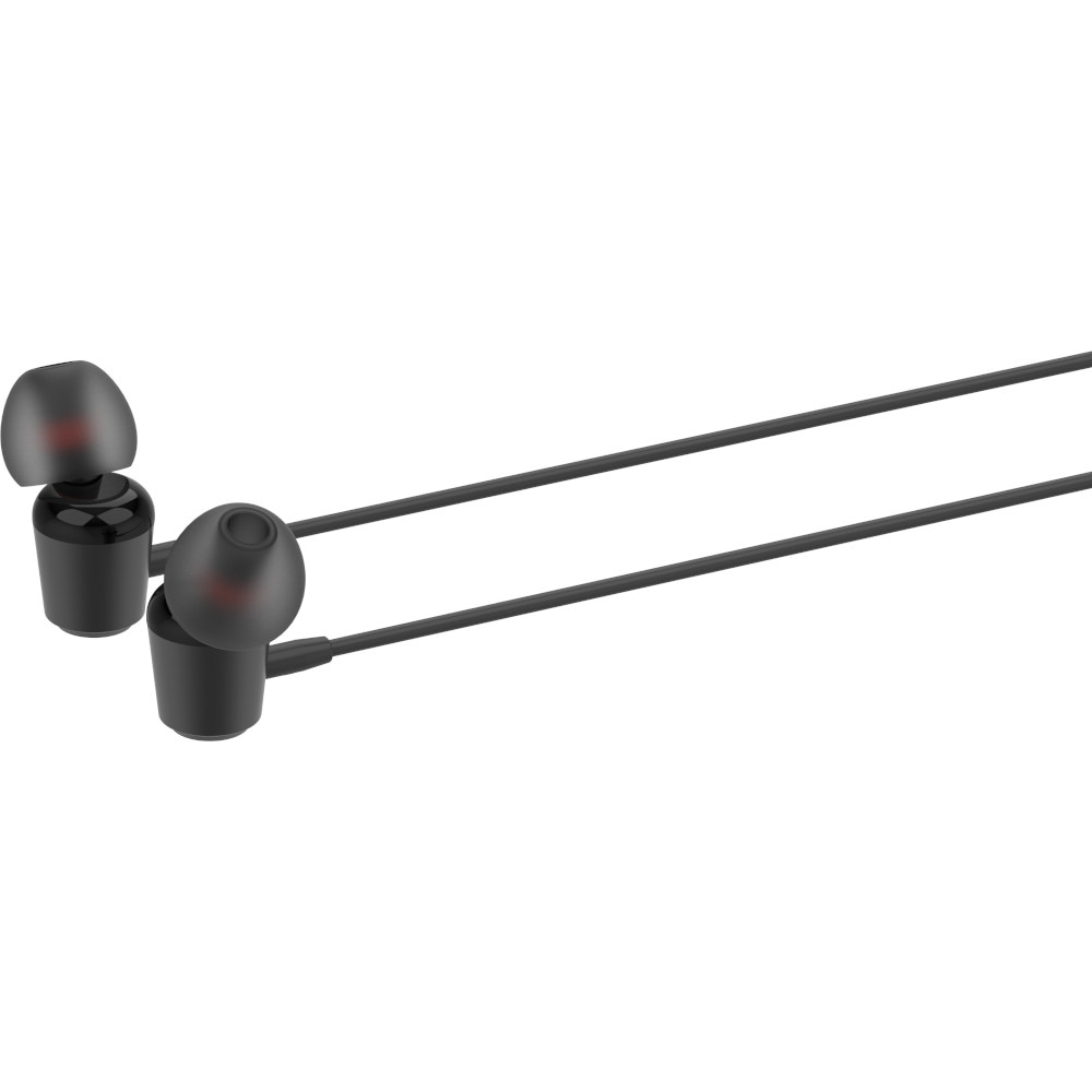 Casti in ear cu fir Vision Touch, jack 3.5, microfon, 16 ohm, negru, VT-A-HP01