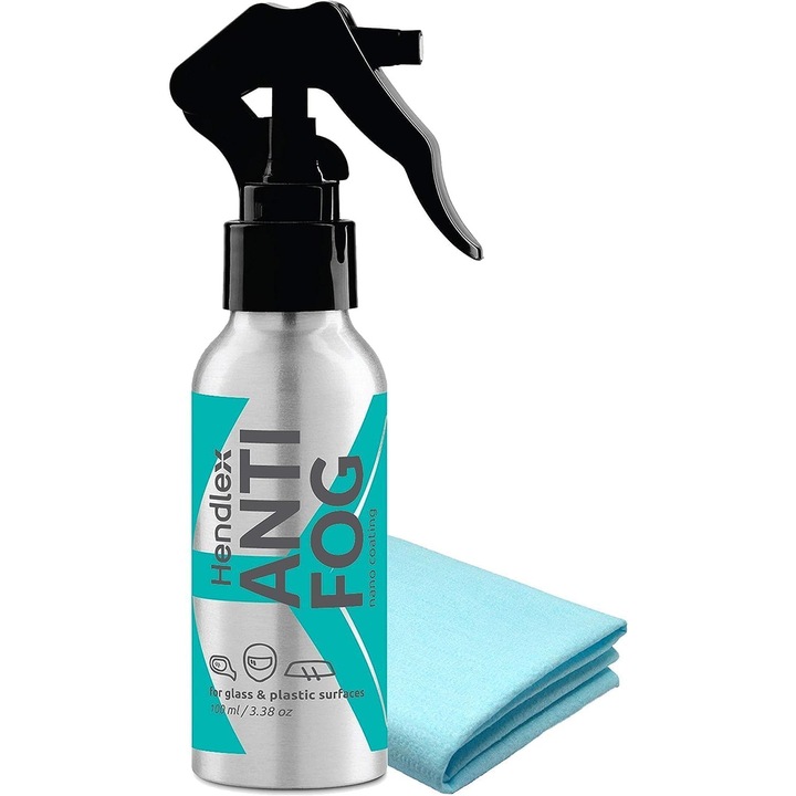 Tratament anti-aburire pentru sticla si plastic - Hendlex Anti Fog - Spray, 100 ml