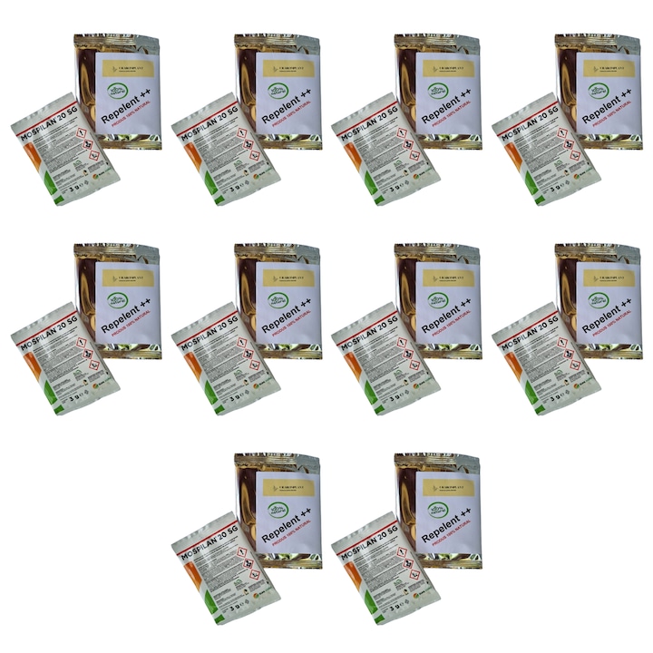 Insecticid, Mospilan, 20 sg, 30g + Repelent++ Bio, natural, organic 100%, 200g