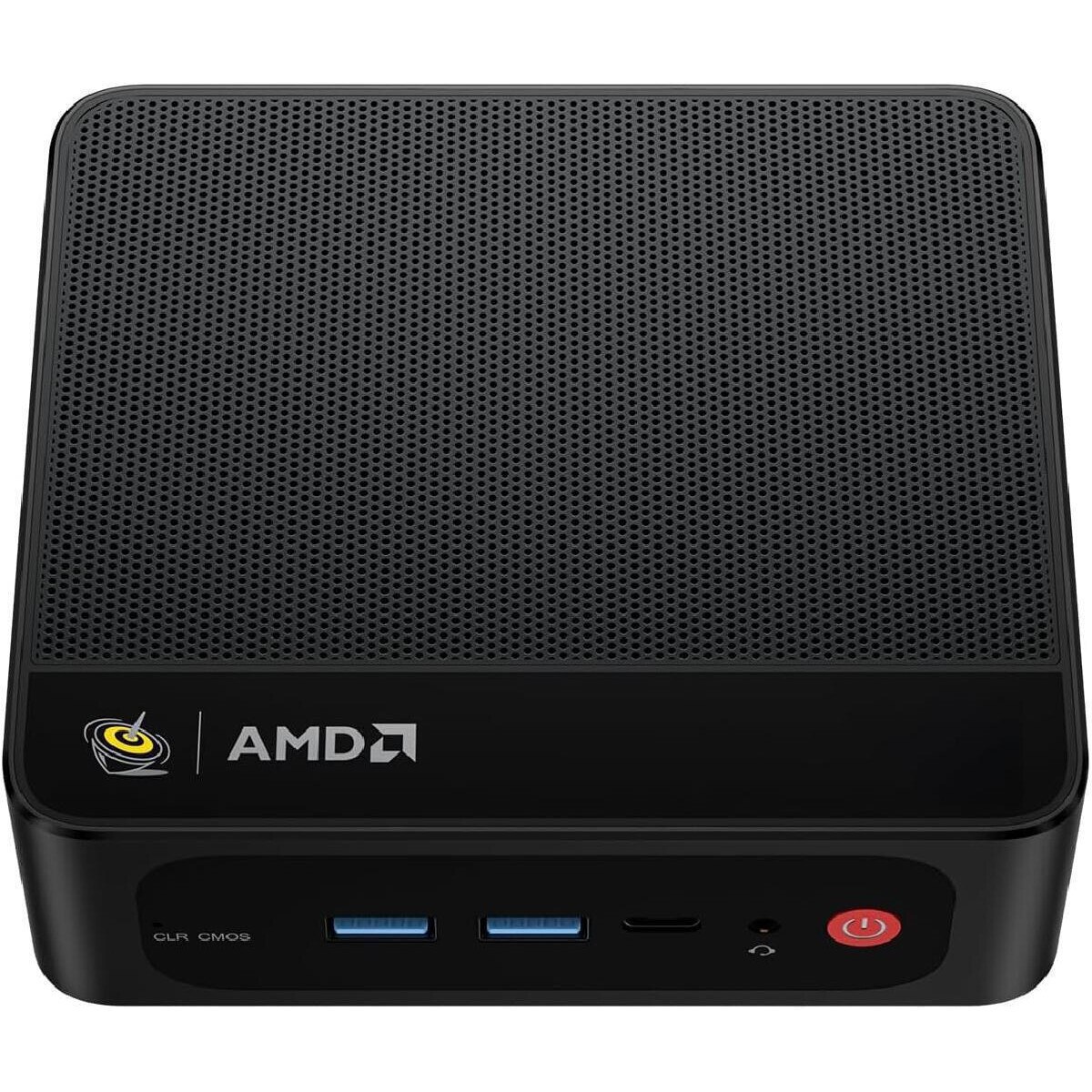 Mini PC Beelink SER5 Max, Ryzen 7 5800H/16GB DDR4/500SSD/OS, Negru
