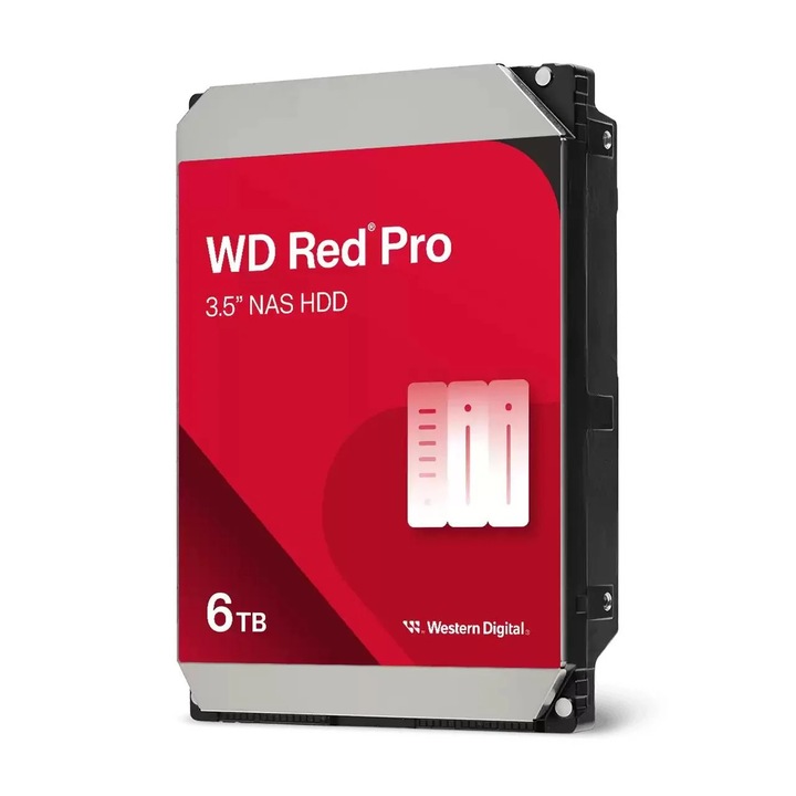 HDD Western Digital Red Pro 6TB SATA-III 7200RPM 256MB