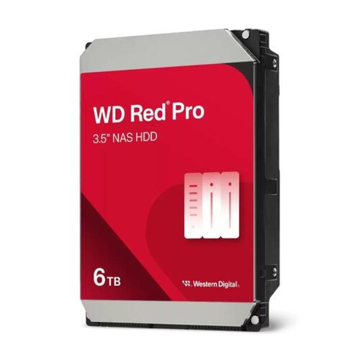 Хард диск WD Red Pro, 6TB NAS, 3.5", 256MB, 7200RPM, WD6005FFBX EoL
