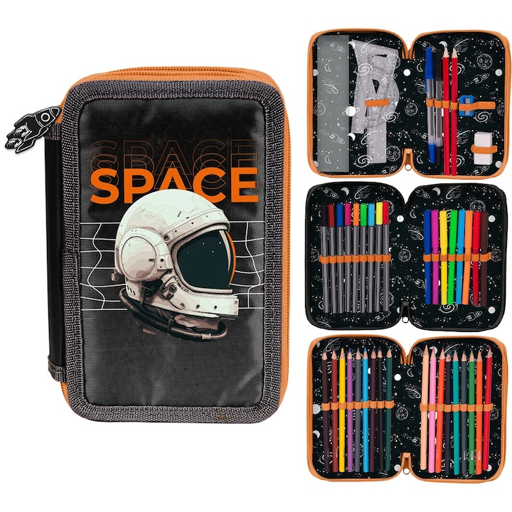 Несесер оборудван с 3 ципа - НАСА