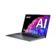 Лаптоп Acer Swift Go 16 SFG16-72-5657, NX.KVPEX.005.250SSD, 16", Intel Core Ultra 5-125U (12-ядрен), Intel Arc 4 Core, 16GB LPDDR5X, Сив