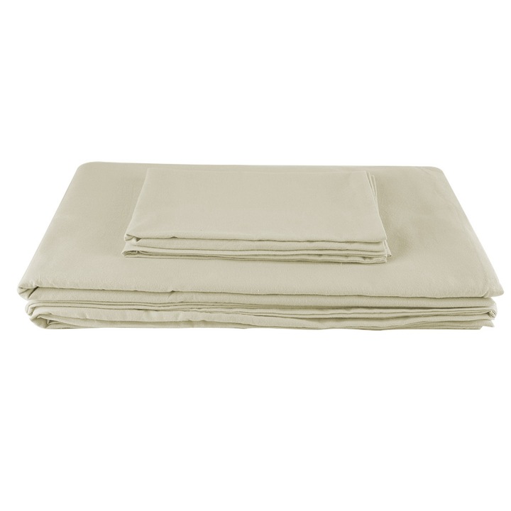 Jormftte Ágyneműhuzat Szett, Párnahuzatokkal, 100% Mosott Pamut, Elegáns Design, Bőrbarát, Többszínű