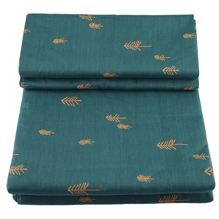 3 részes ágyneműhuzat garnitúra, Jormftte, 100% természetes pamut, modern mintával, King méret