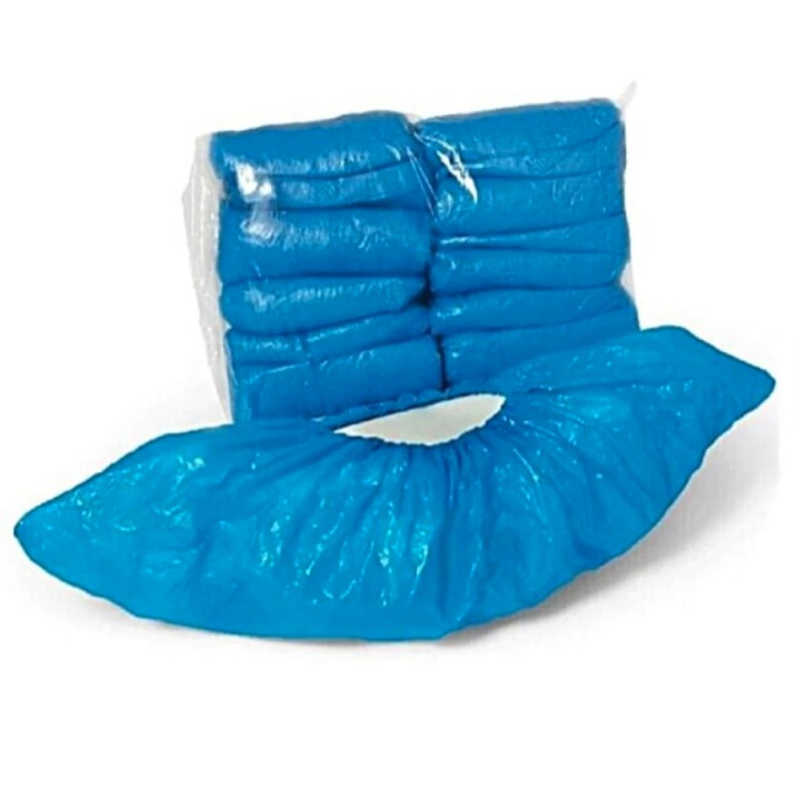 Acoperitori incaltaminte, botosi unica folosinta, Marime pana la 46, 100 Buc