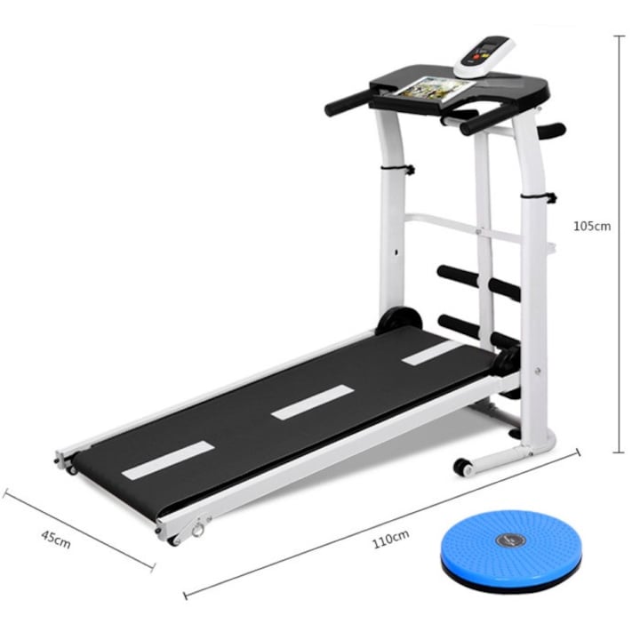 Бягаща пътека Bodyflex Magnetic T500, с диск за въртене