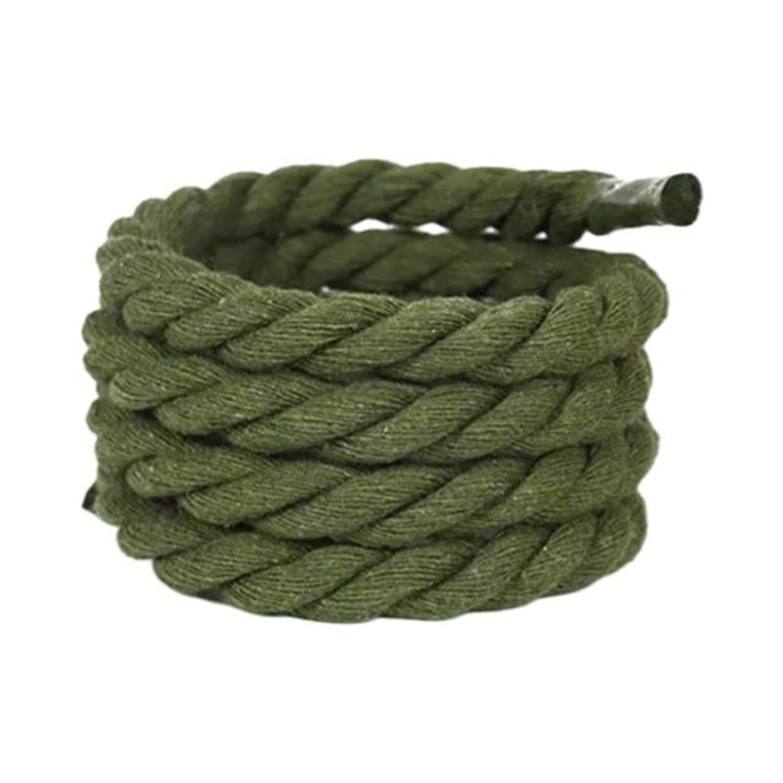 Sireturi funie rasucita-rope laces verde masliniu 160 cm