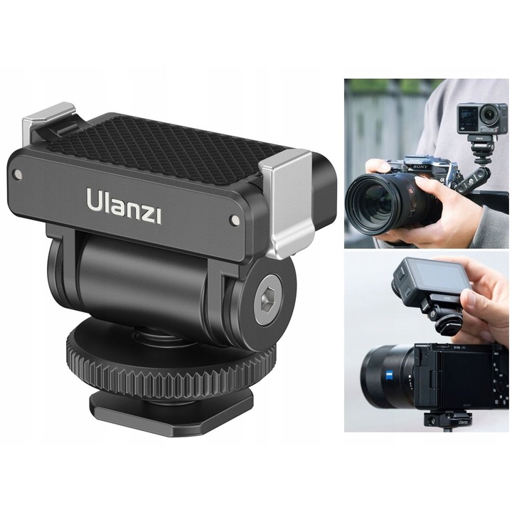 Adaptor Suport Ulanzi CA22 Cold Shoe Mount Adapter for DJI Action 4/3 C071GBB1
