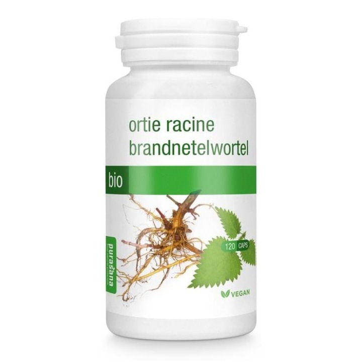 Radacina de urzica, supliment organic, 210 mg, Purasana, 120 cps